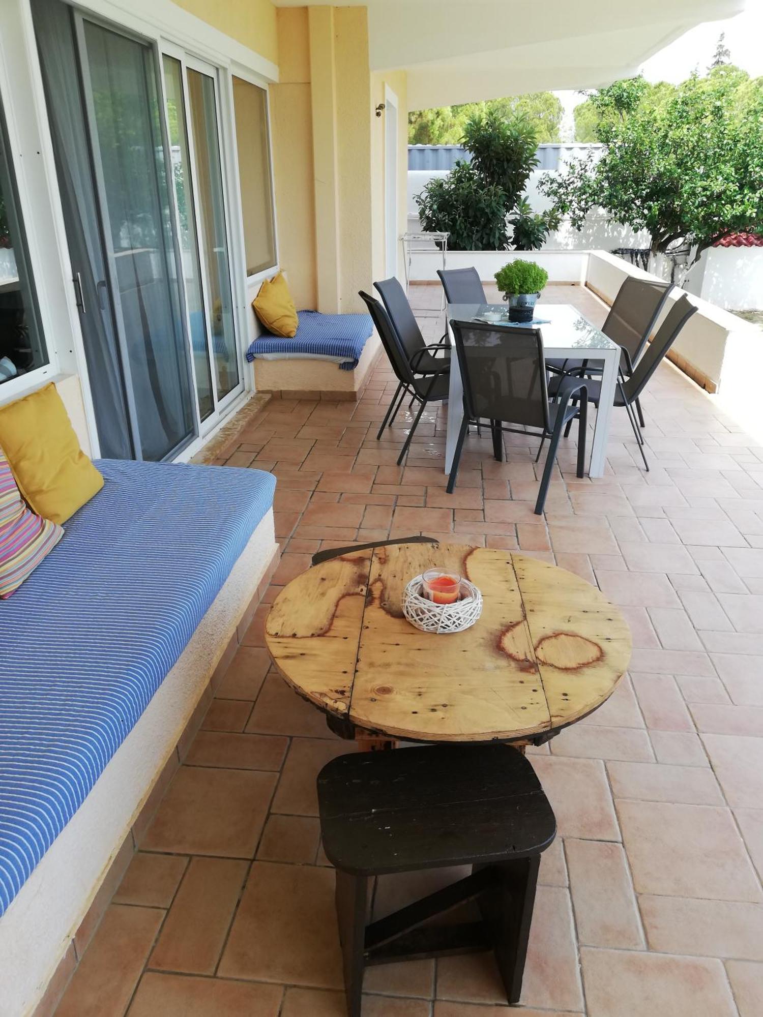 Marathon Beachside Villa 100M From The Beach Schinias Exterior foto